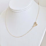The Jill.  Abstract Hammered Heart