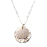 Emily Layered Initial Necklace. The Emily