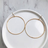 Infinity Hoop Earrings