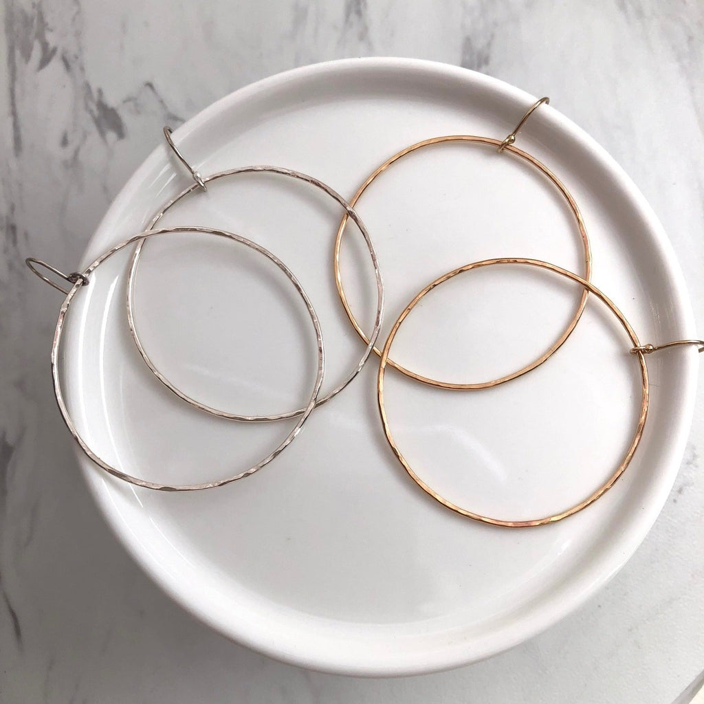 Infinity Hoop Earrings