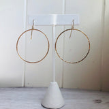 Infinity Hoop Earrings