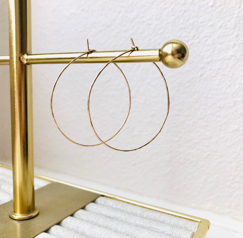 Gold Filled Hoop Earrings